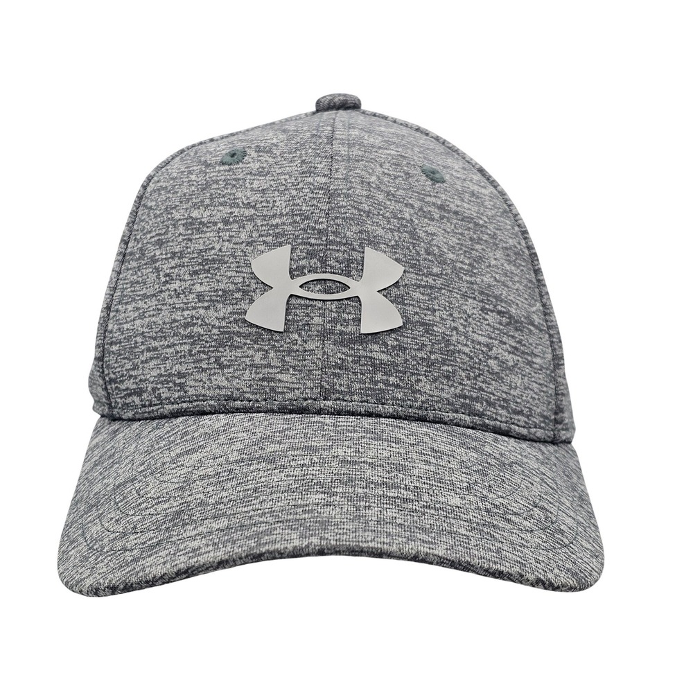 Under Armour Womens Play Up Cap Gray‎ Heathered Adjustable Golf Running Hat OSFA